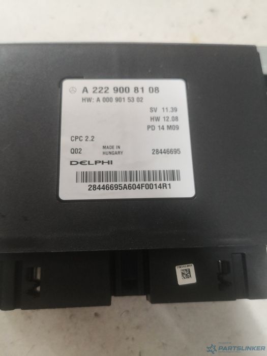 Calculator Cutie Automata Mercedes-Benz S-Class (W222, V222, X222) [ 2