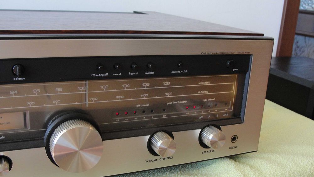 Receiver Amplituner Amplificator LUXMAN R1050 vs Pioneer Sansui