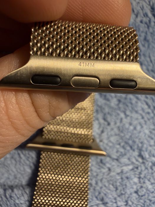 Curea Milanelse loop gold pentru Apple Watch