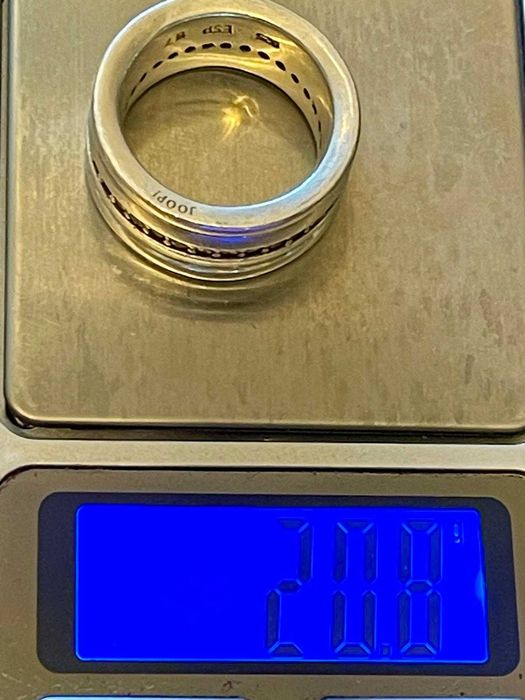 Inel argint masiv 925 – 20,8 g, mărime 59 – Emporio Armani