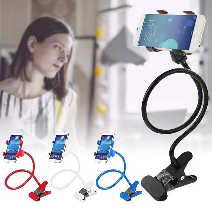 ПРОМО - HSU 360 Lazy Holder M2 - МЕТАЛНА Универсална стойка за телефон