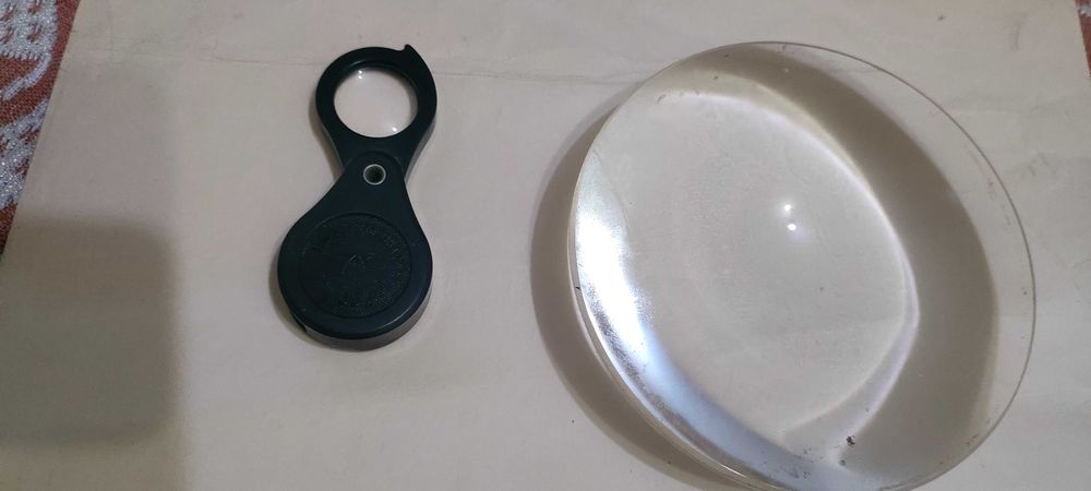 Линзы увеличительное стекло