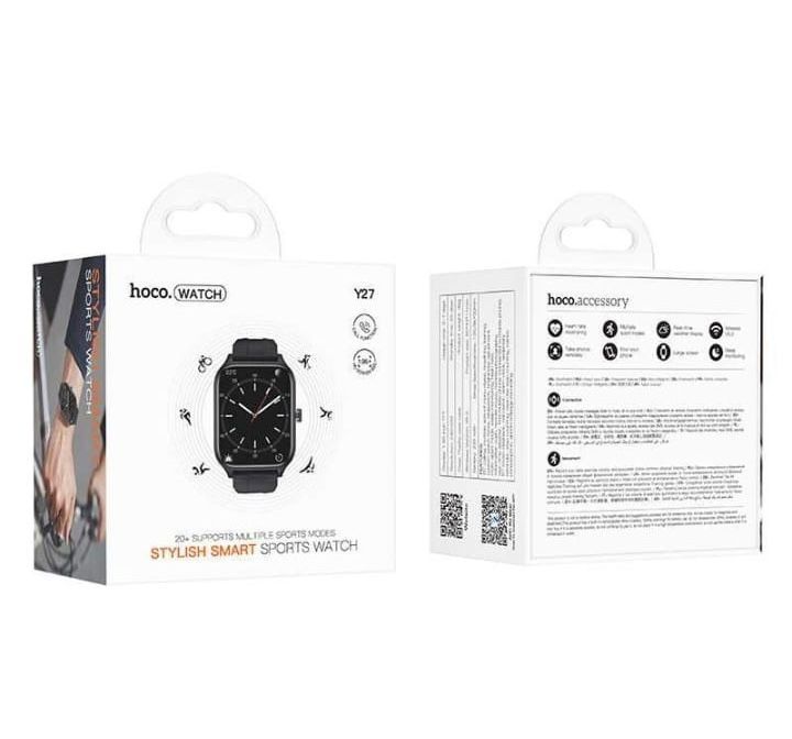 Smart Watch Y27 HOCO, Call version BT5.0, Ecran 1.95”, Baterie 230mAh