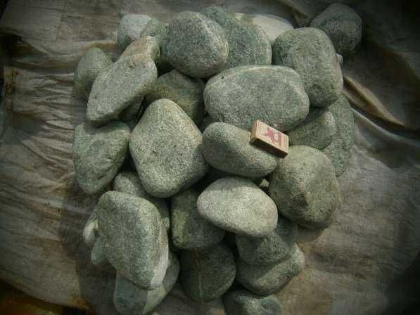 Банный камень жадеит Хакасия шлифованный