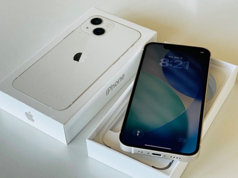 Iphone 13 Mini 128GB White Отличен! Гаранция 6 месеца