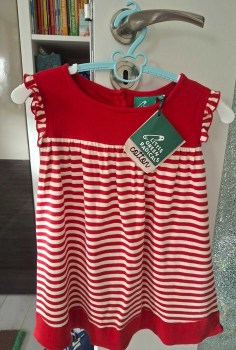 Нова рокля Frugi, 98/104 см.