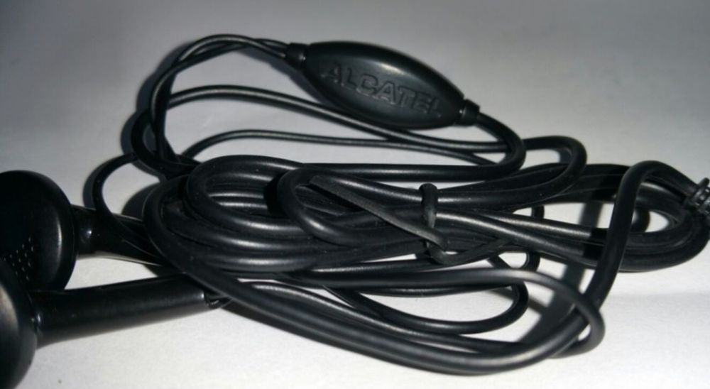 Casti handsfree jack 3.5mm noi si originale Alcatel