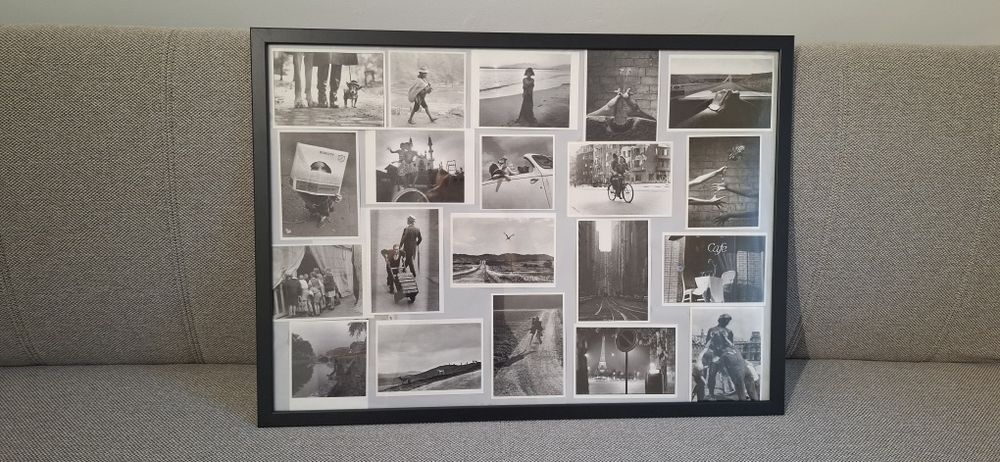 Tablou cu poze alb negru