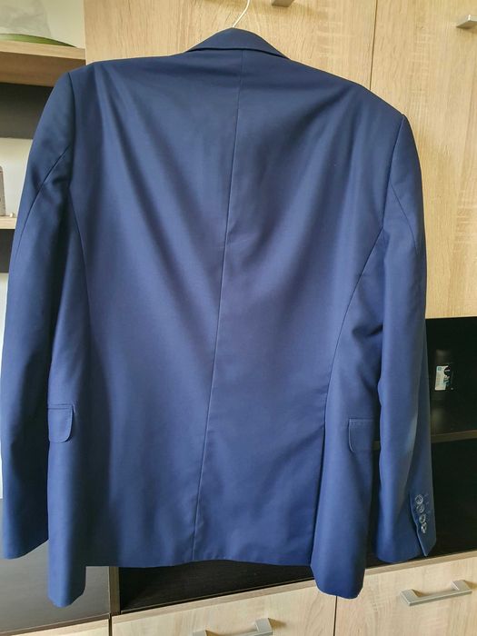 Costum barbatesc Kenzo slim fit, bleumarin