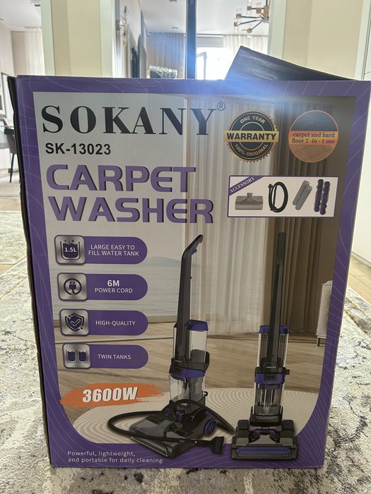 Моющий пылесос SOKANY SK-13023 – отличное состояние