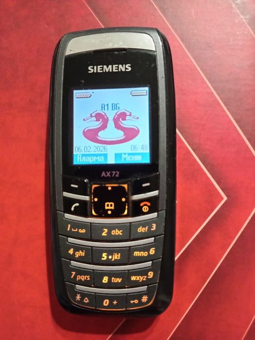 Siemens AX72 с нова батерия