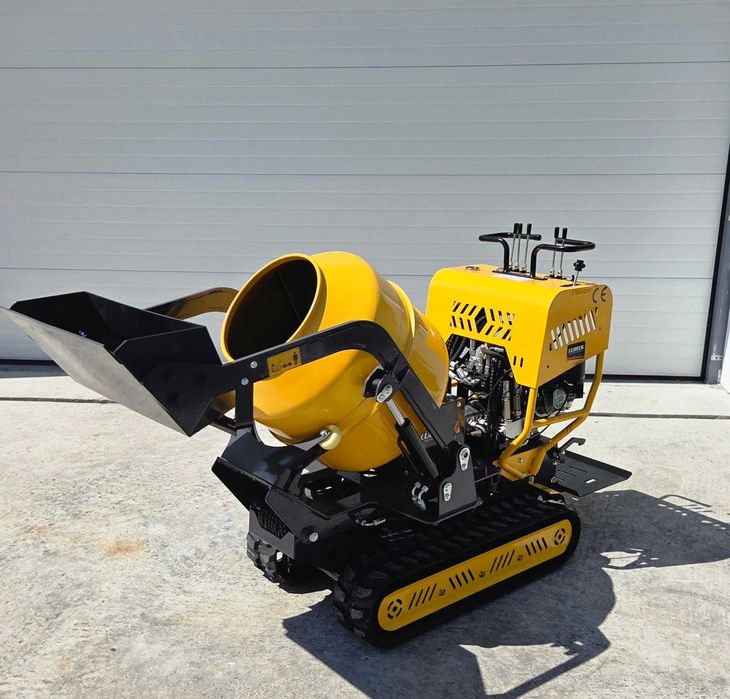 Betoniera pe senile/Dumper Lubeck B-150 -  Nou - Garantie 2 Ani