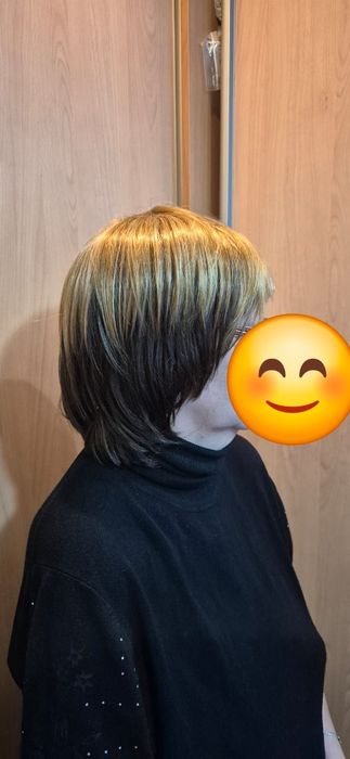 Элегантный и стильный парик