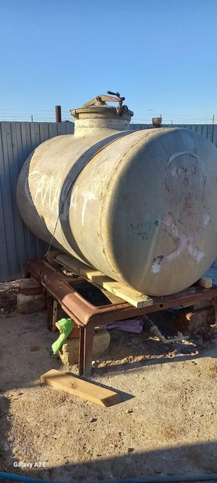 Екі тонналық алюмин бөшкі сатылады