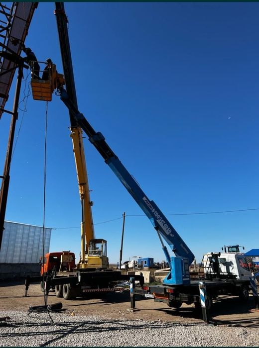 Услуги автовышки экскаватора погрузчика