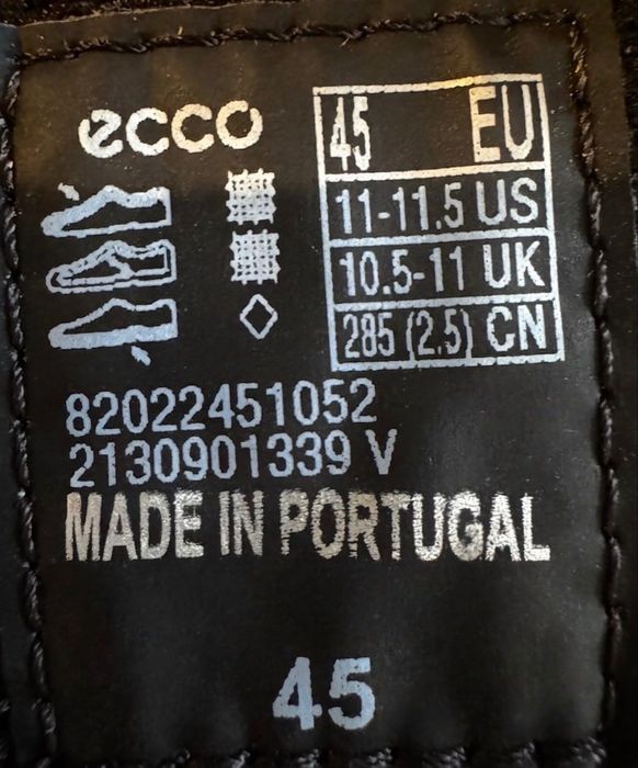 Новые ECCO мужские ботинки оригинал