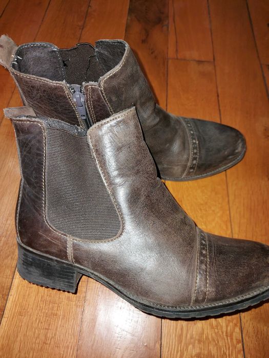 Vand incaltamine din piele naturala