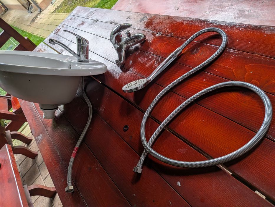 Chiuveta, baterii funcționale, după renovare