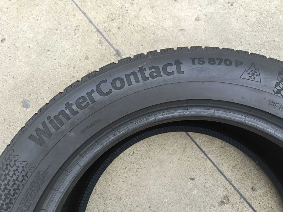 Doua anvelope iarna 255 55 18 Continental WinterContact TS 870P profil 8 mm