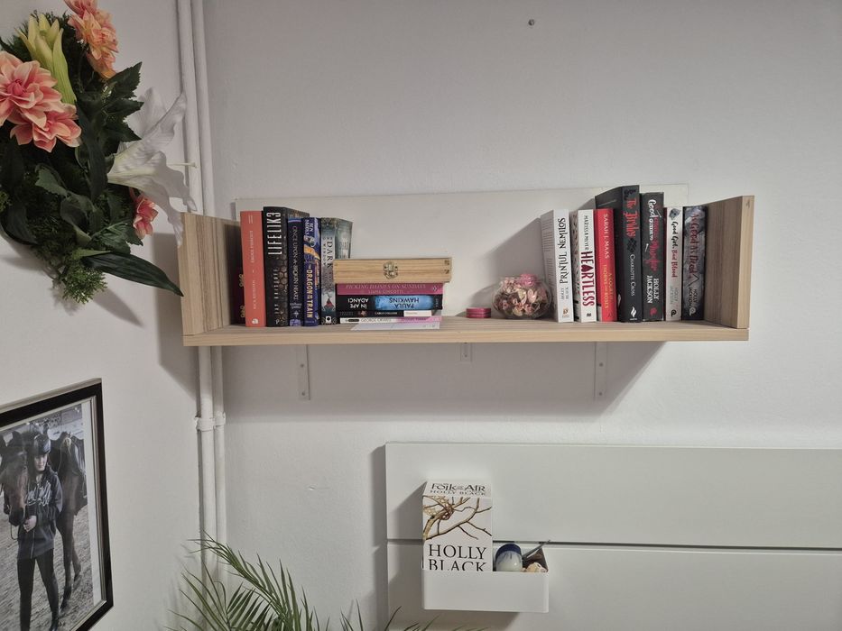 Raft biblioteca Policioare bibliorafturi  suspendate noi, disponibile 2 buc