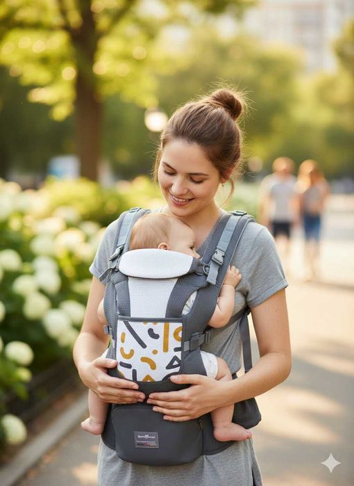 Эрго-рюкзак (кенгуру) 3-в-1 — Свобода движения и комфорт малыша