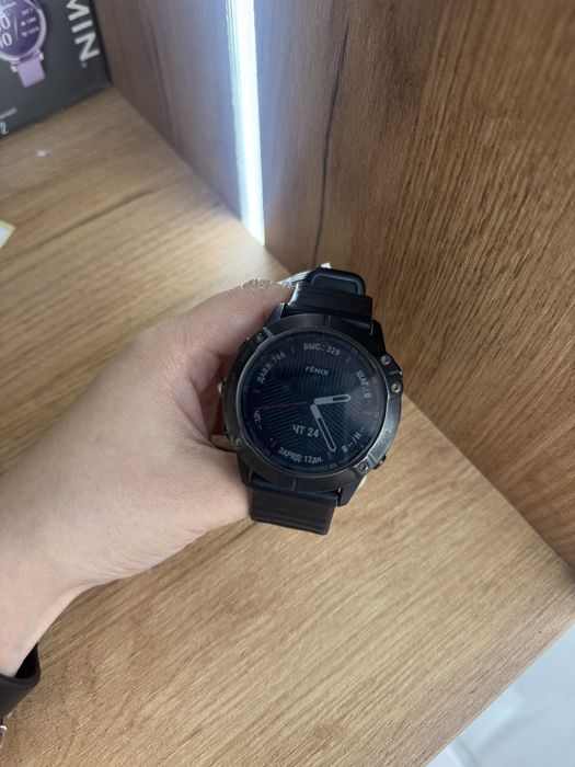 Мультиспортивные смарт-часы Garmin Fenix 6X Pro / Рассрочка 0-0-24