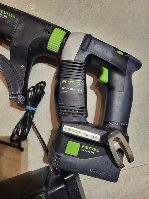 Винтоверт за гипсокартон Festool DWC 18-4500 с батерия и зарядно.