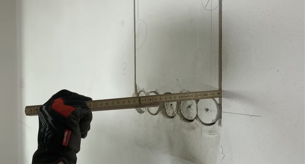 Черновая электрика.