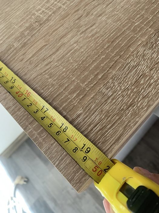 Masă de machiaj / birou compact stejar sonoma – stare impecabilă