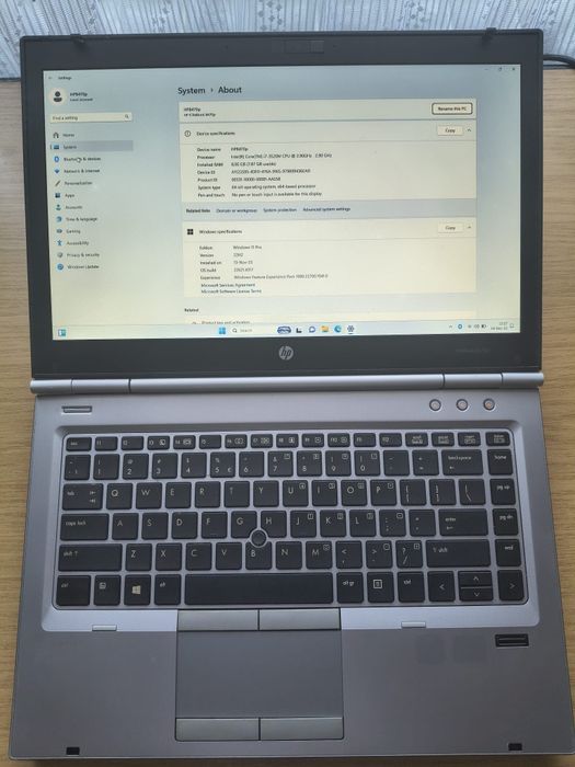 Laptop HP EliteBook 8470p GPS , GSM , WiFi, BT