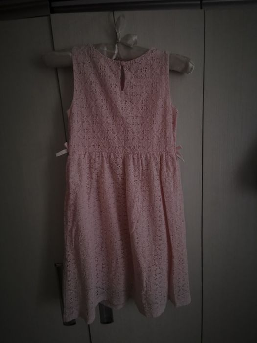 Детска розова рокля H&M