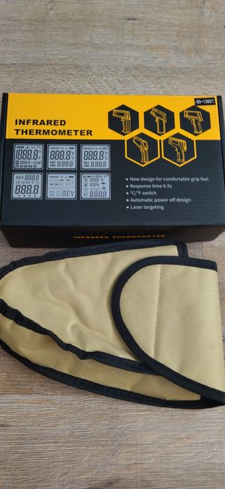 Пирометр -50+1300°промышленный инфракрасный безконтактный термометр.
