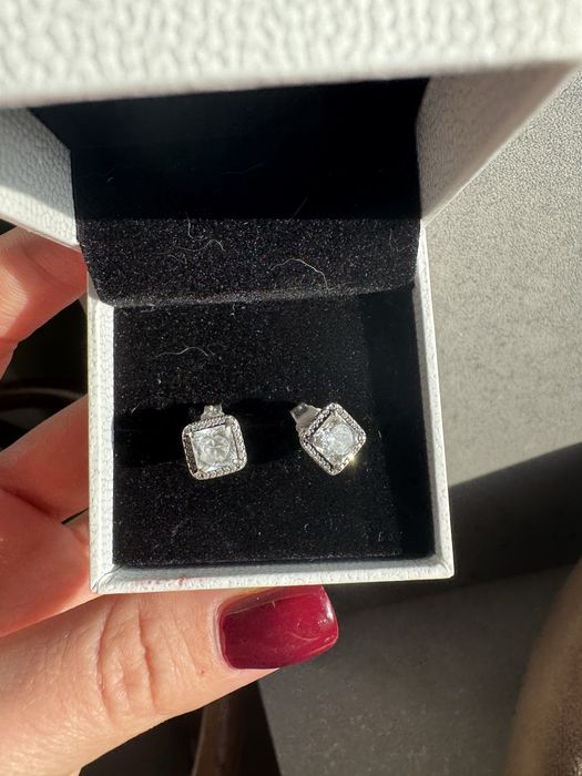 Пусеты pandora оригинал