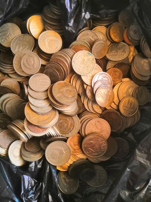 Монеты СССР 1000 шт