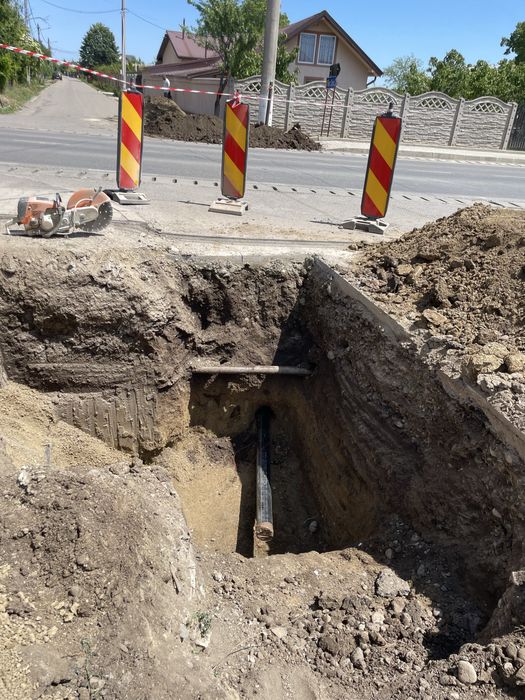 Subtraversari / foraj orizontal apa gaz canal curent 130/200/300mm