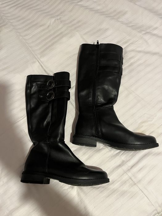 Cizme piele naturala si imblanite + CADOU