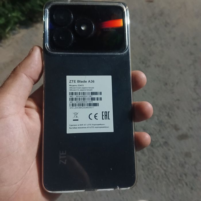 ZTE A36 новыи телефон