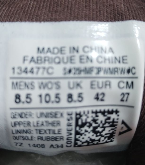 Ghete Converse Nr 42