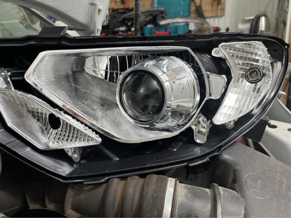 Bi LED модули, Установка, Полировка фар