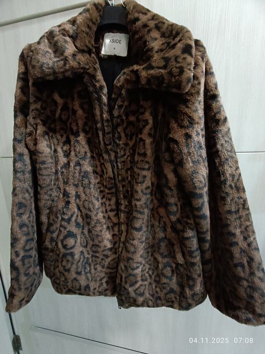 Дамско тигрово палто М