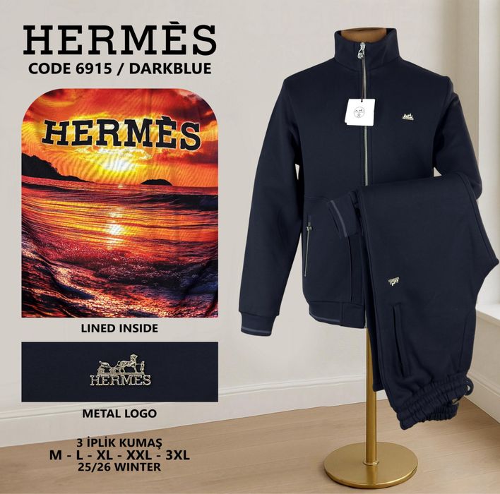 Мужской зимний спортивный костюм материал кашемир