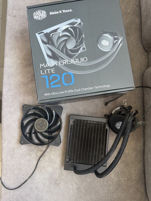 Водно охлаждане Cooler Master master liquid lite 120