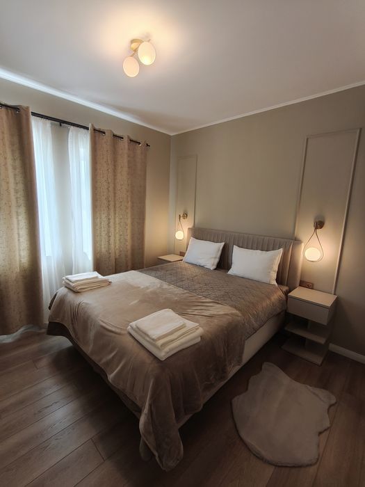 Ofer spre închiriere Ap 2 camere Nou.cu gradina și parcare in zona Aurel Vlaicu