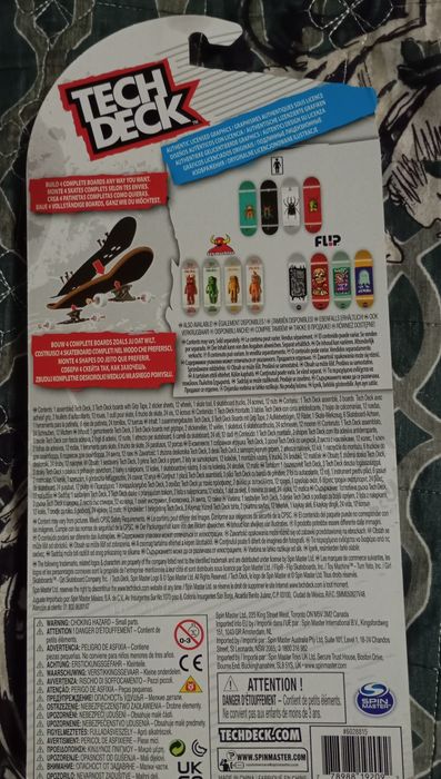 Набор Tech deck girl,flip,tou mashine