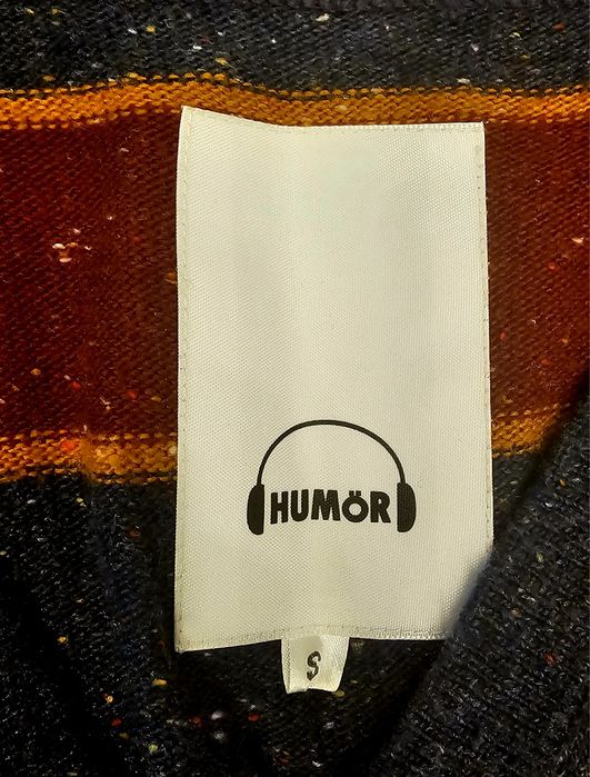 Cardigan pulover HUMÖR Danemarca Lână & Mătase - Stil Retro Nautic