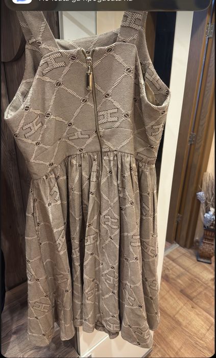 Дамска рокля  разкроена