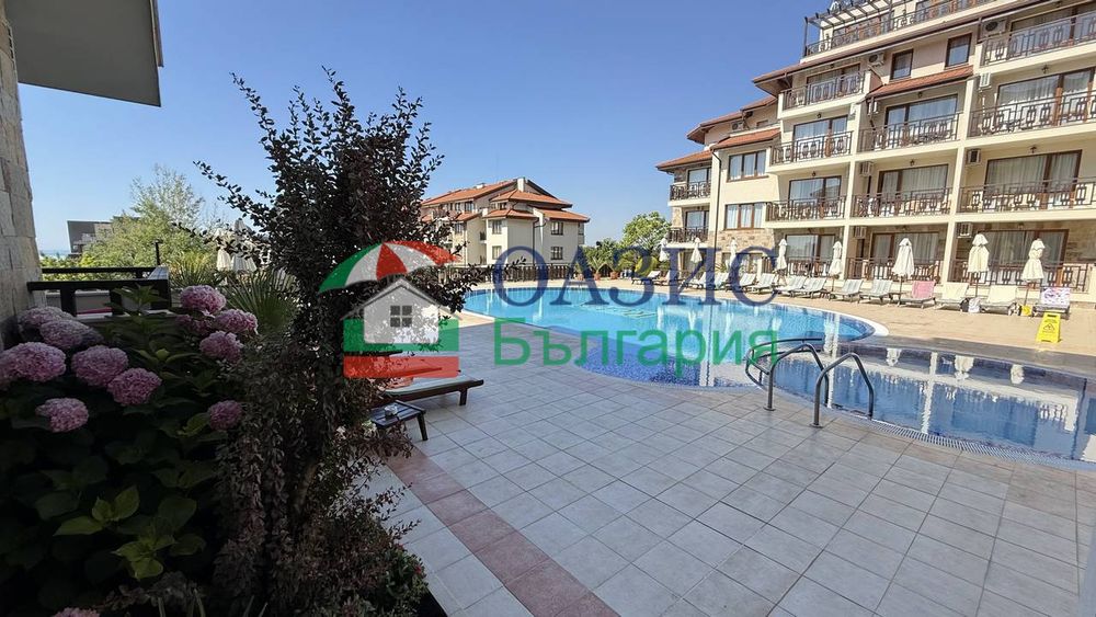 Апартамент с 2 спални и гледка към морето в "Relax Holiday Complex & SPA", Слънчев бряг, 89 кв.м,