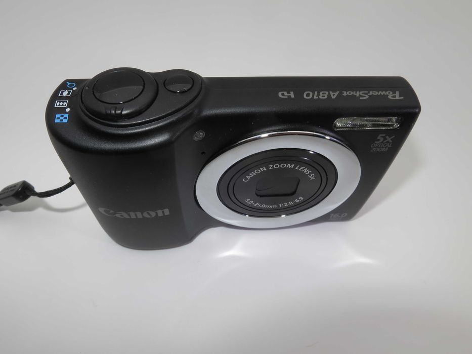 Canon PowerShot A810 ултра компактна дигитална камера, цифров фотапата, чисто нов ползван веднж, комплект, Тестана и работи отлично
