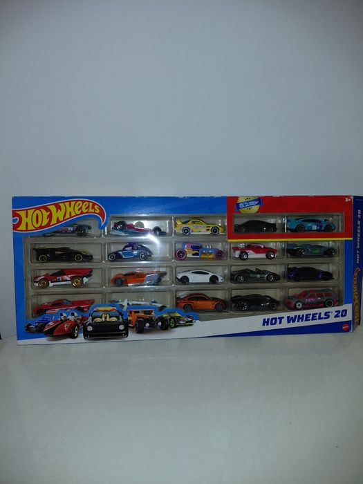 Set 20 masini metalice Hotweels