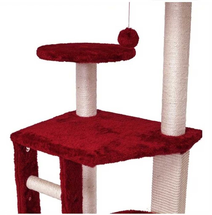 Ansamblu de joacă și zgâriat pentru pisici